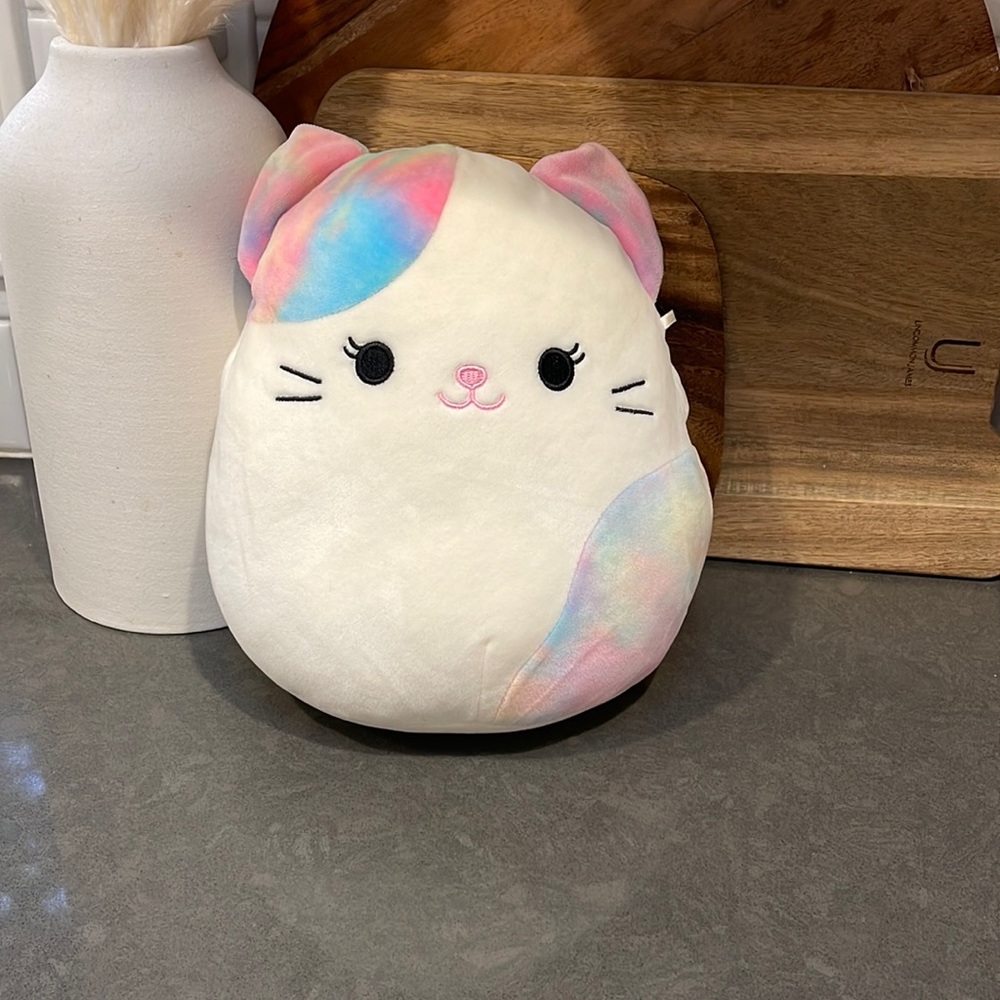 Cat Squishmallow 10” 2020 but tag